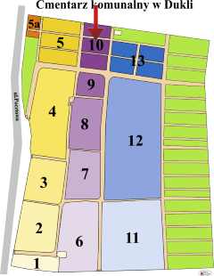 Brak mapy sektorowej