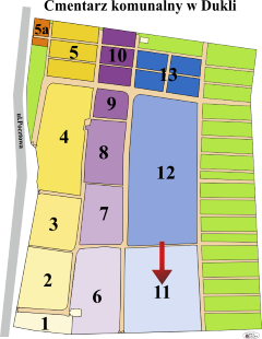 Brak mapy sektorowej