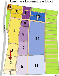 Brak mapy sektorowej