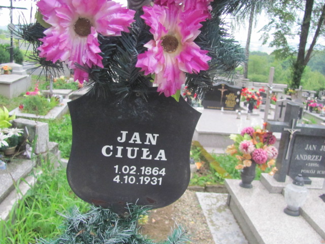 Jan Ciuła 1864 Dukla - Grobonet - Wyszukiwarka osób pochowanych