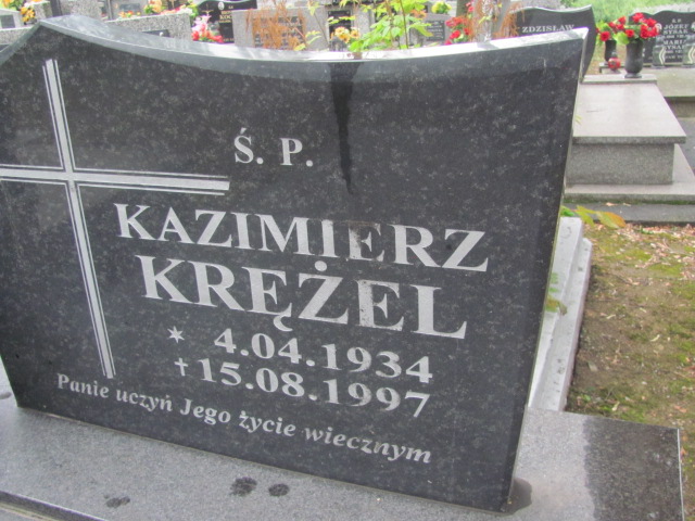 Kazimierz Krężel 1934 Dukla - Grobonet - Wyszukiwarka osób pochowanych