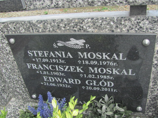 Franciszek Moskal 1903 Dukla - Grobonet - Wyszukiwarka osób pochowanych