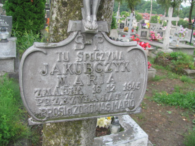 Maria Jakubczyk Dukla - Grobonet - Wyszukiwarka osób pochowanych