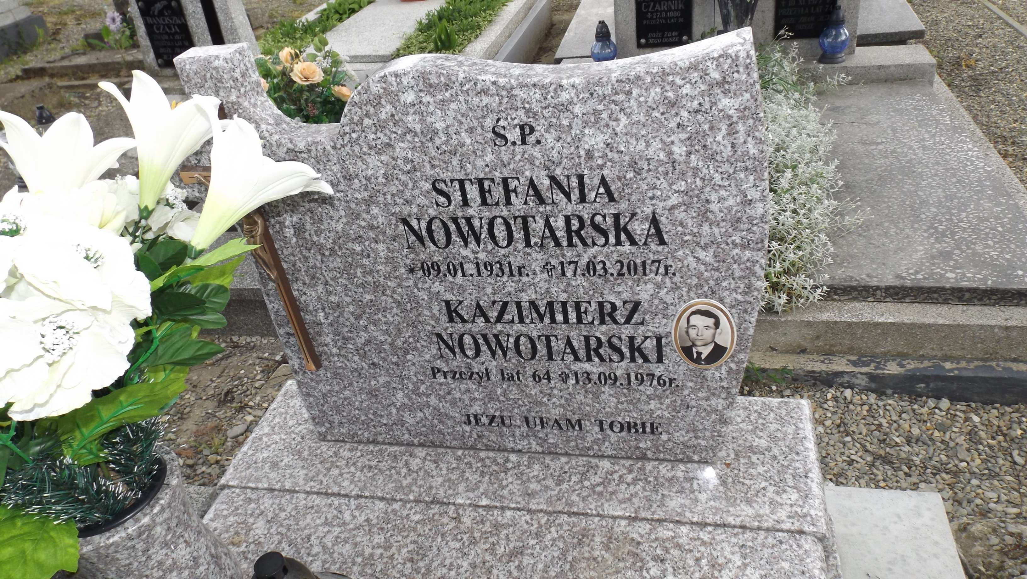 Grób Stefania Nowotarska 
