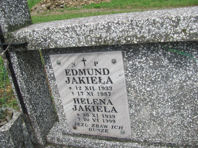 Helena Jakieła 1939 Dukla - Grobonet - Wyszukiwarka osób pochowanych