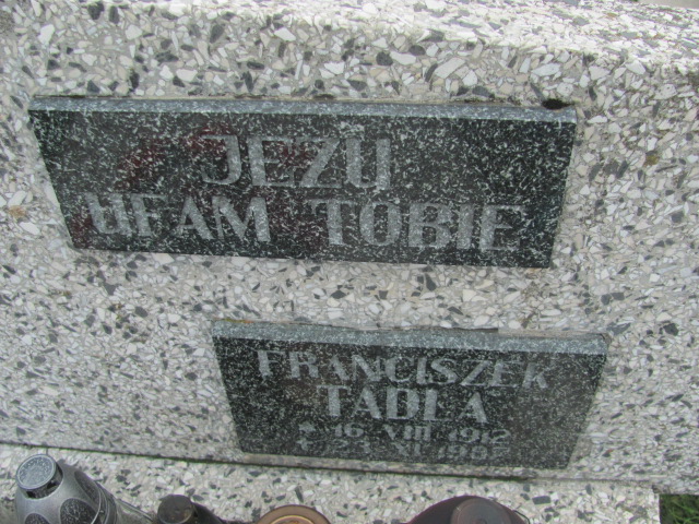 Franciszek Tadla 1912 Dukla - Grobonet - Wyszukiwarka osób pochowanych