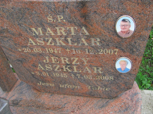 Marta Aszklar 1947 Dukla - Grobonet - Wyszukiwarka osób pochowanych