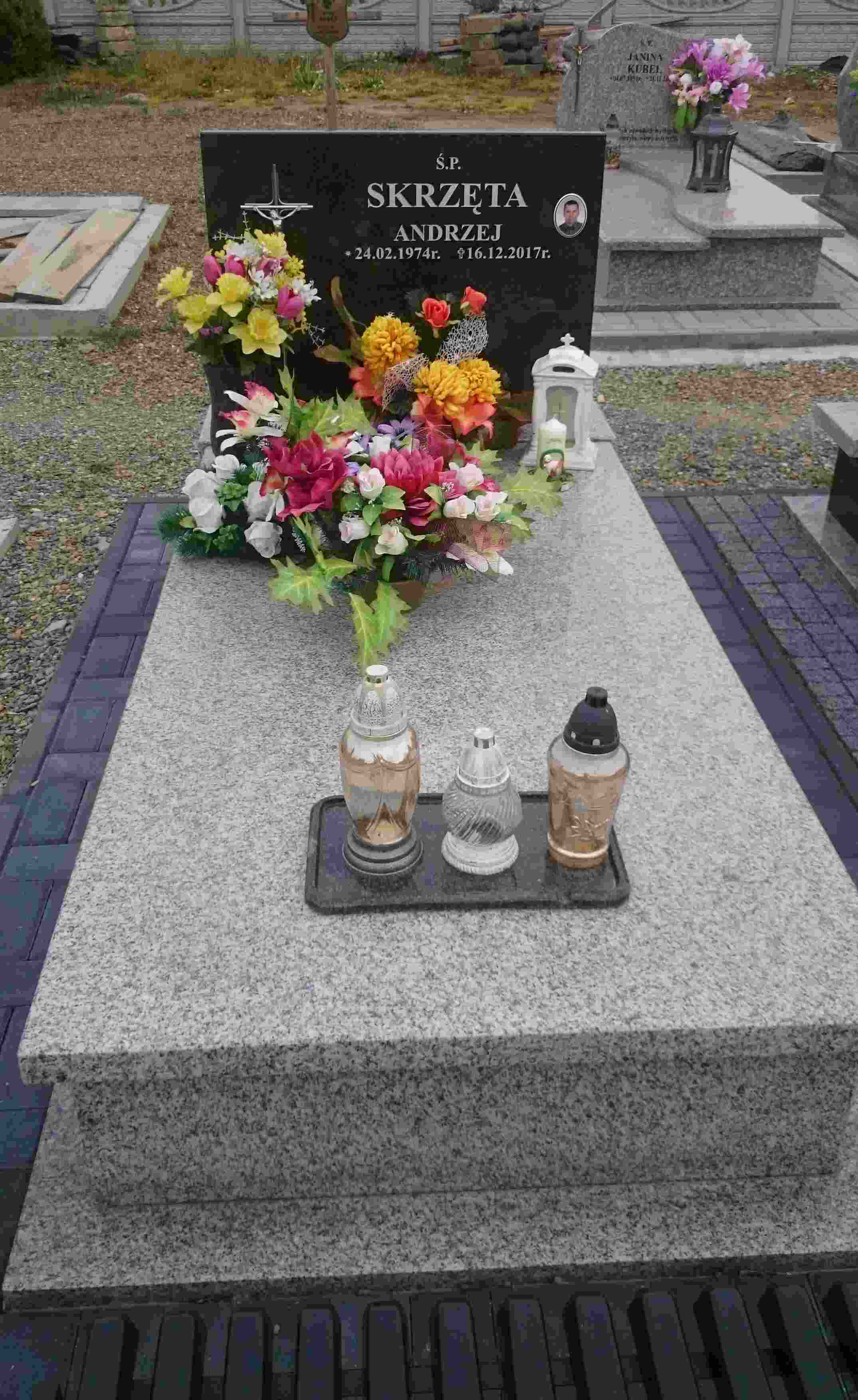 Andrzej Skrzęta 1975 Dukla - Grobonet - Wyszukiwarka osób pochowanych