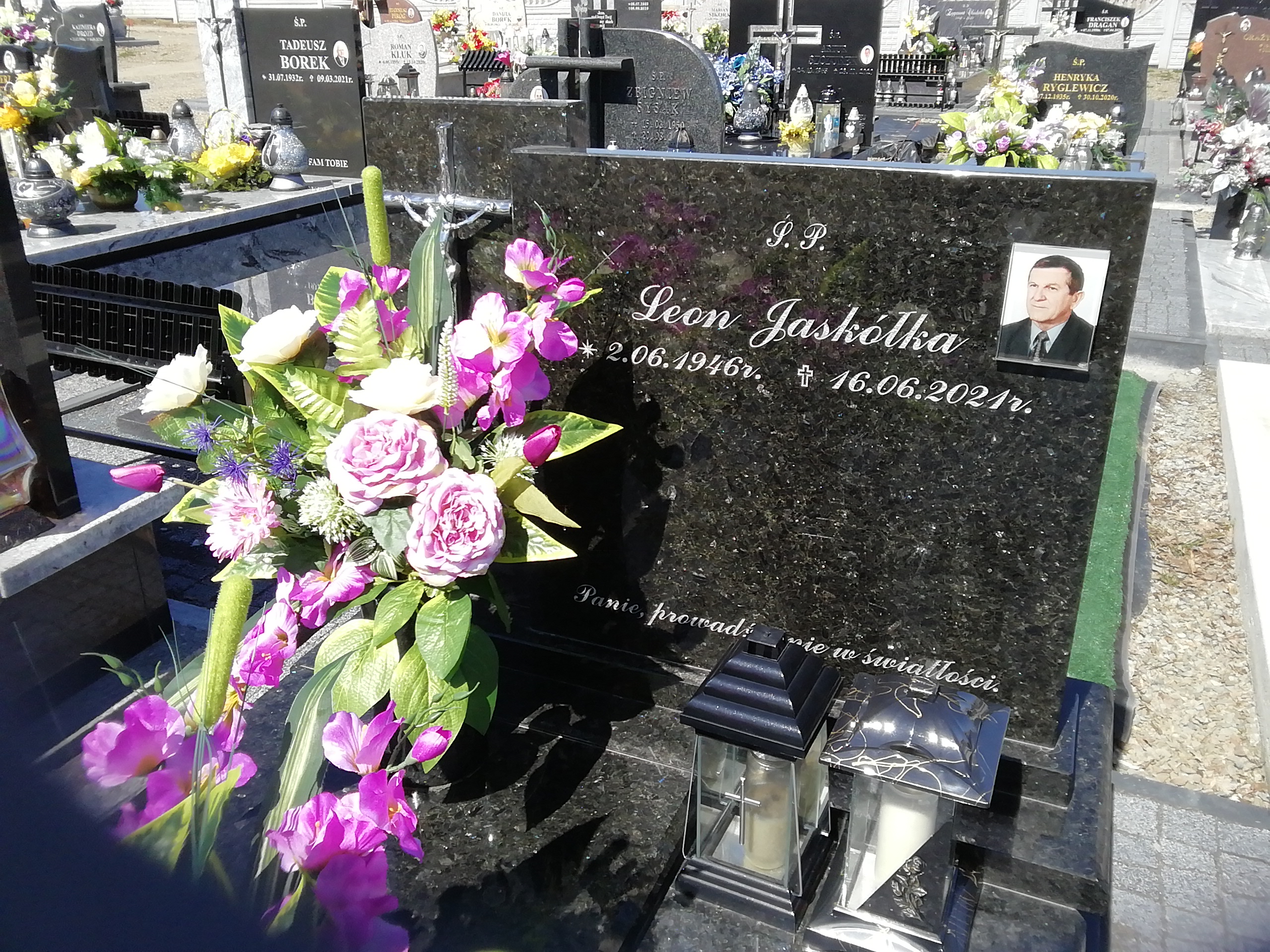 Grób Irena Jaskółka
