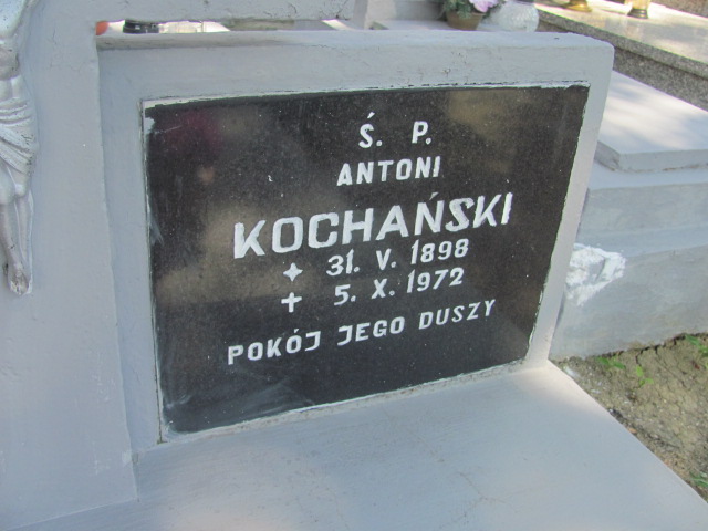 Antoni Kochański 1898 Dukla - Grobonet - Wyszukiwarka osób pochowanych