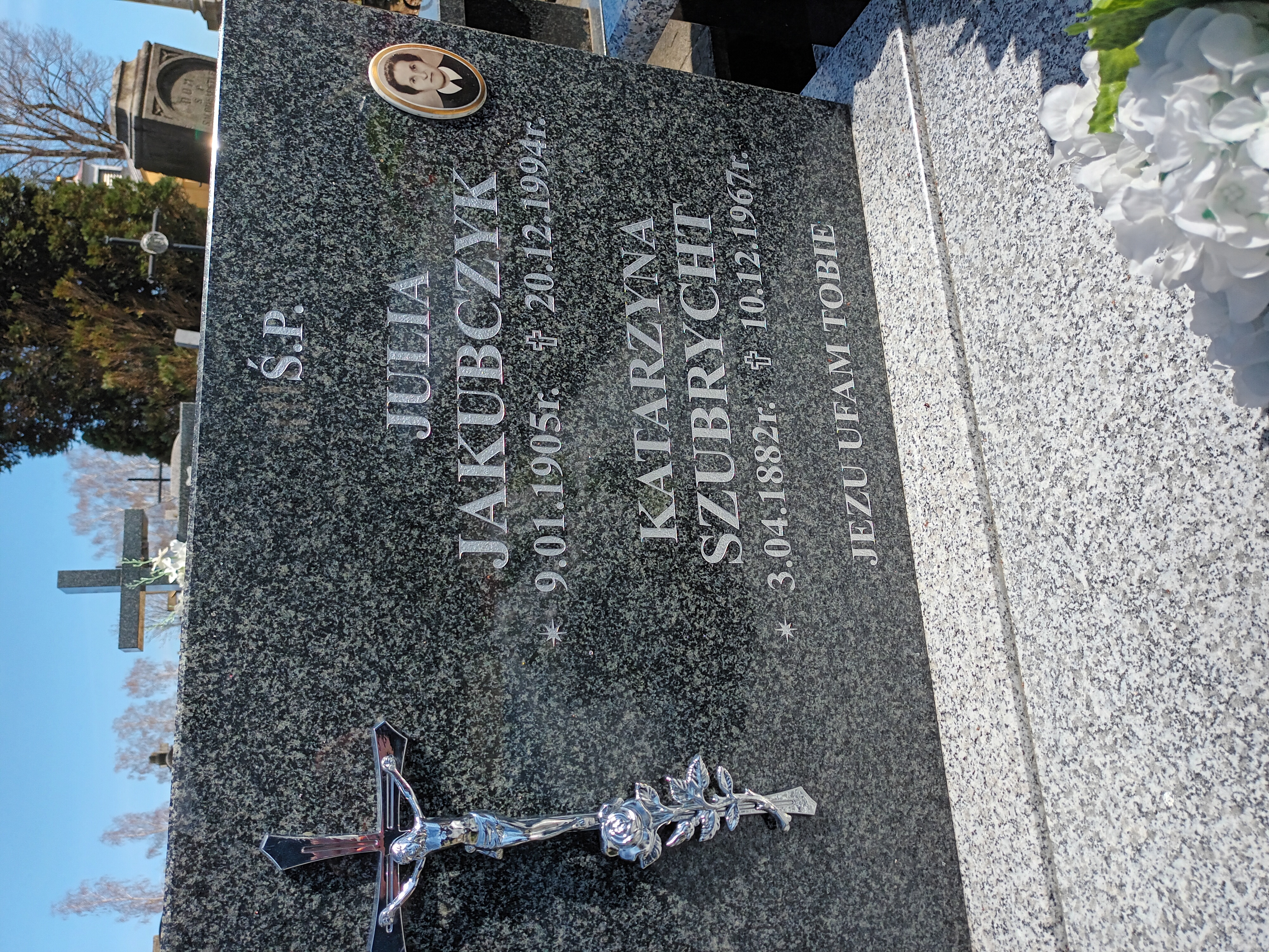 Grób Julia Jakubczyk