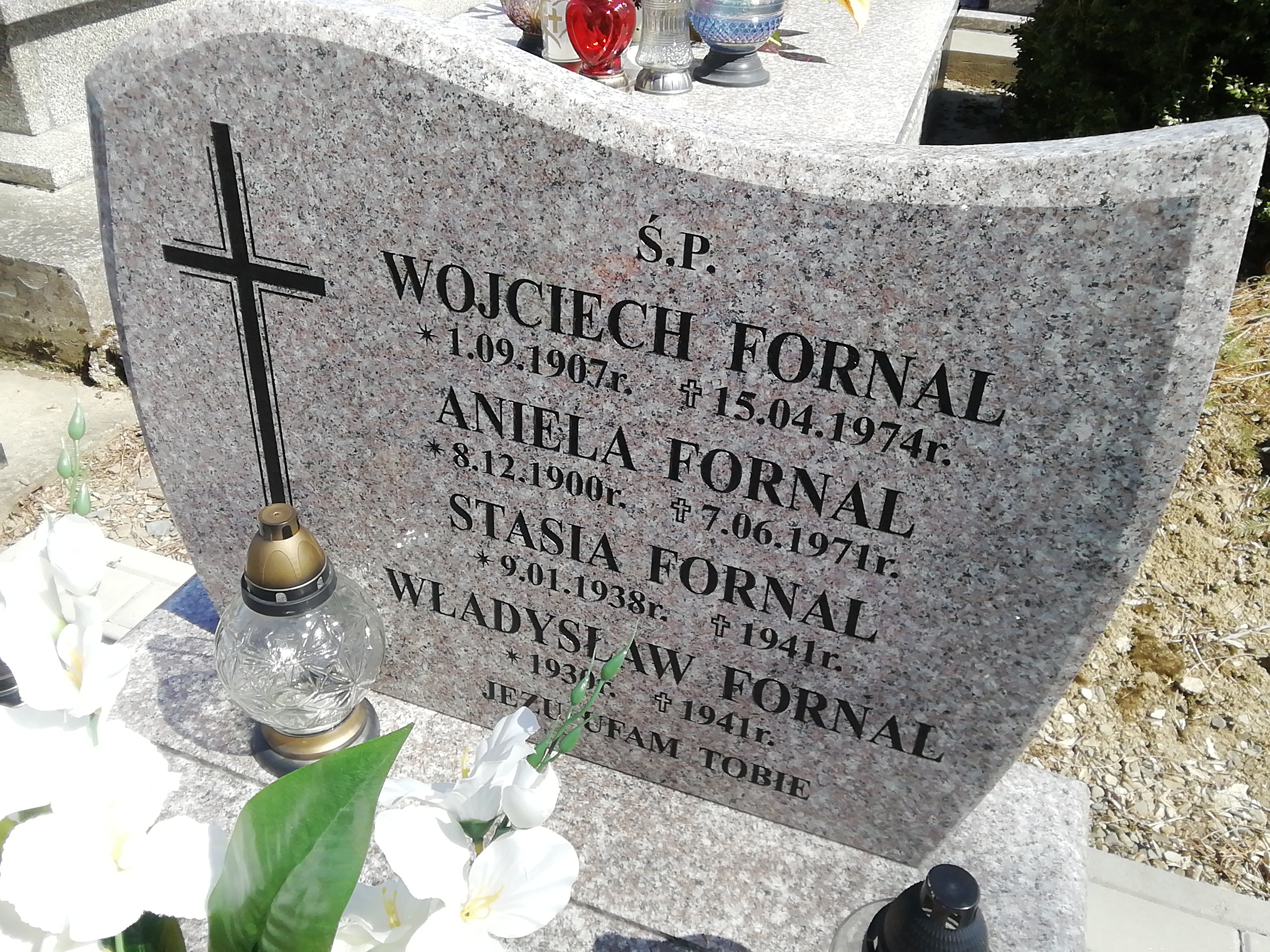 Grób Stanisława Fornal