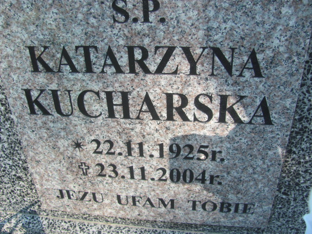 Rozalia Kucharski 1971 Dukla - Grobonet - Wyszukiwarka osób pochowanych