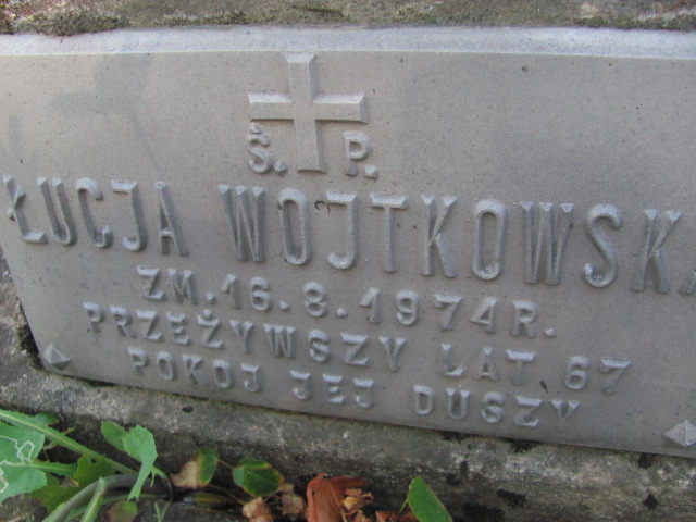 Łucja Wojtkowska Dukla - Grobonet - Wyszukiwarka osób pochowanych