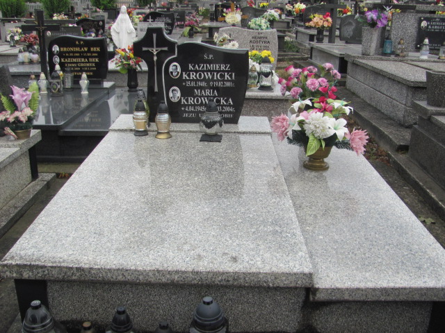 Grób Maria Krowicka