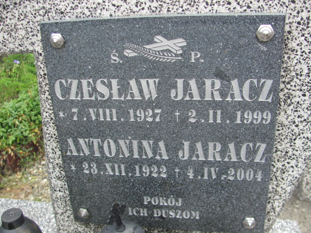 Antonina Jaracz 1922 Dukla - Grobonet - Wyszukiwarka osób pochowanych