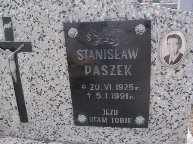 Stanisław Paszek 1925 Dukla - Grobonet - Wyszukiwarka osób pochowanych