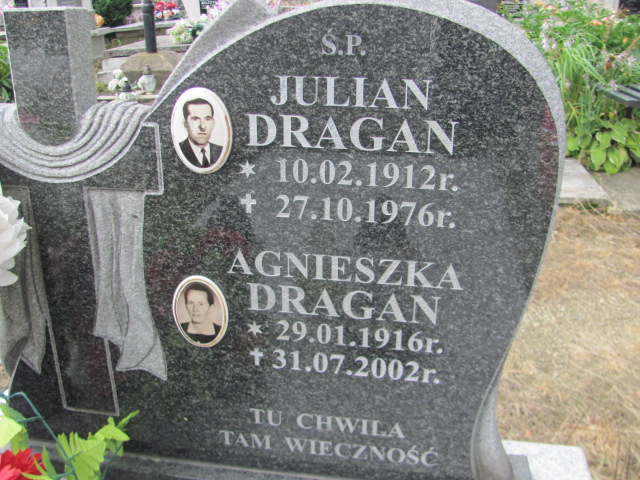 Agnieszka Dragan 1916 Dukla - Grobonet - Wyszukiwarka osób pochowanych