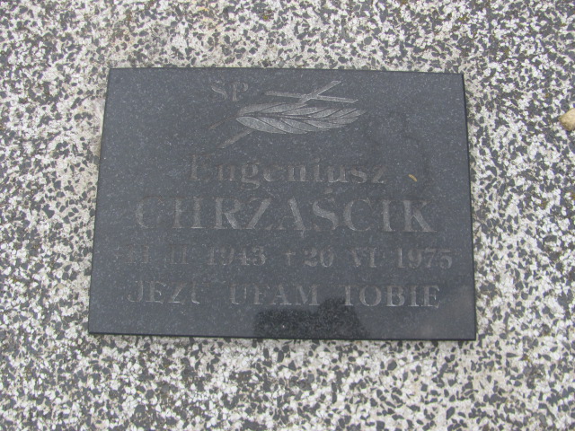 Eugeniusz Chrząścik 1943 Dukla - Grobonet - Wyszukiwarka osób pochowanych